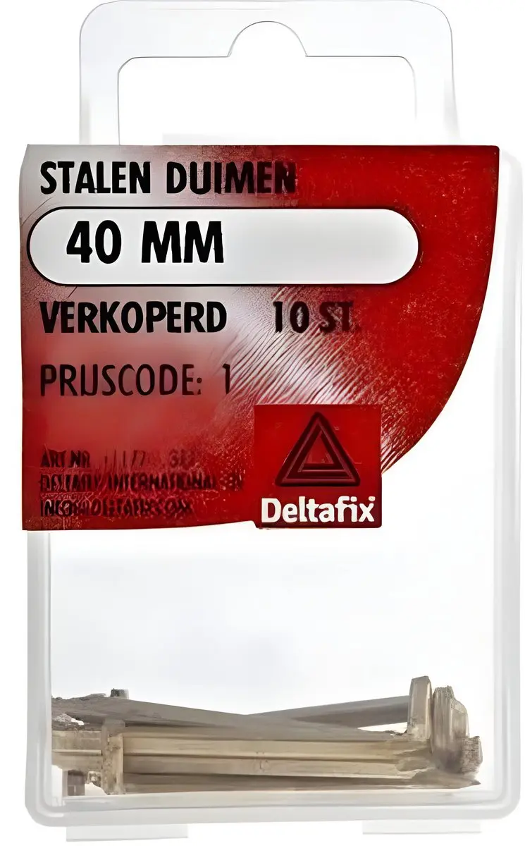 Deltafix Stalen Duimen 40mm