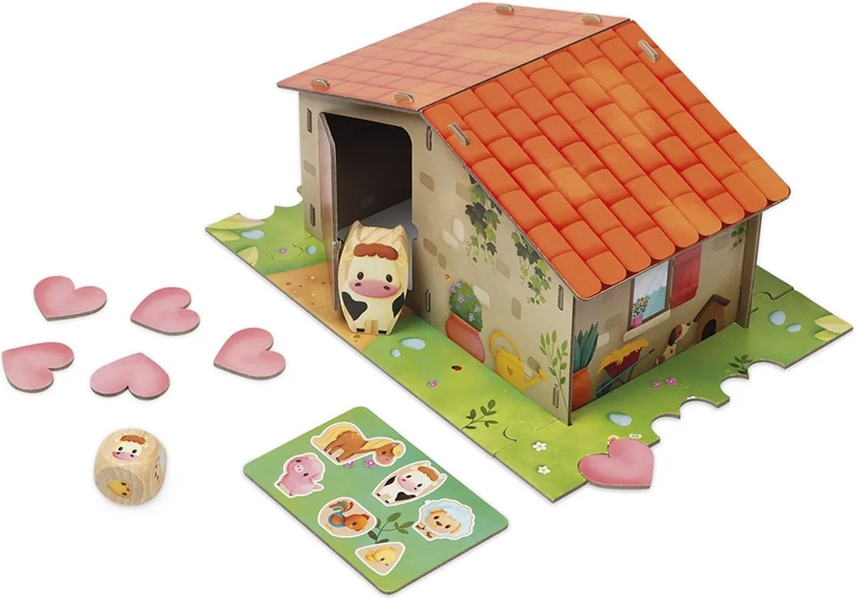 Janod Op de Boerderij Spel