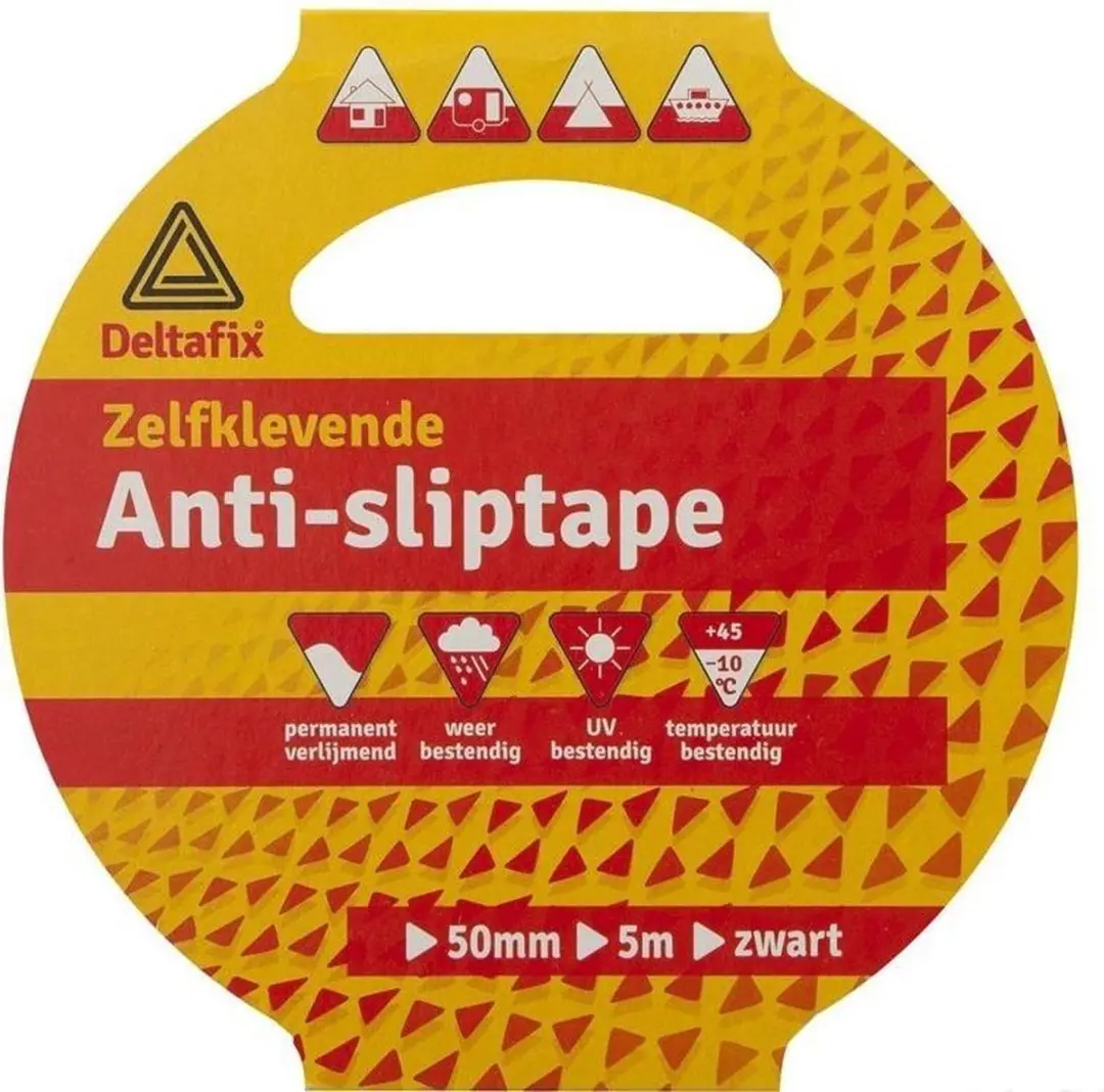 Deltafix Antisliptape 50mm x 5m - Zwart