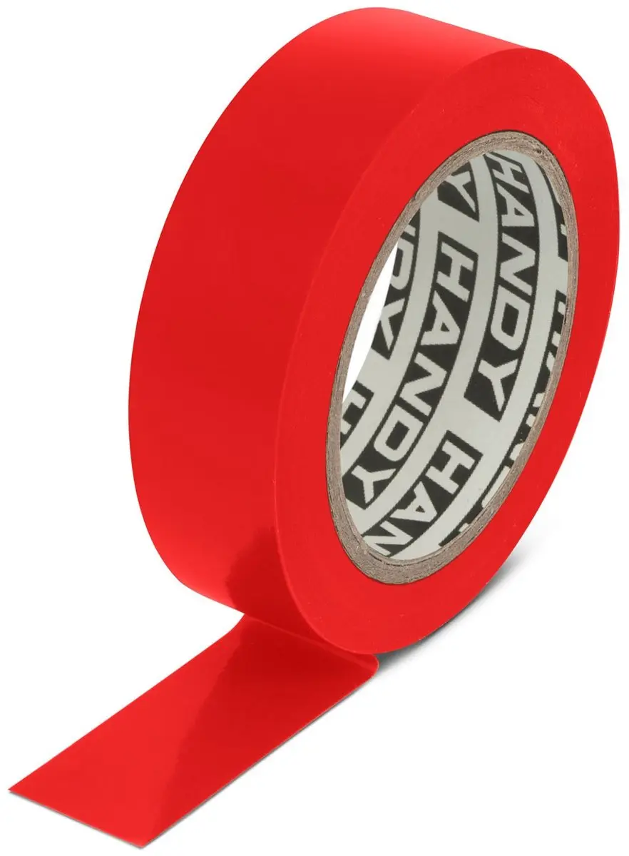 Handy Isolatietape Rood 10x19mm - 10 Rollen