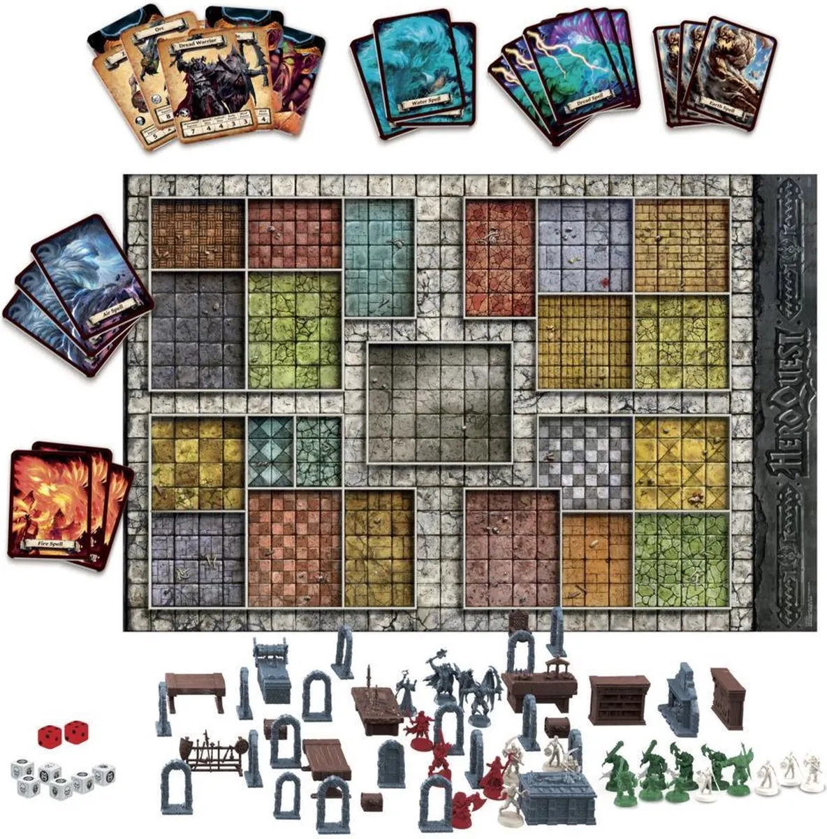 Hasbro HeroQuest Bordspel F2847450 - 2-5 Spelers