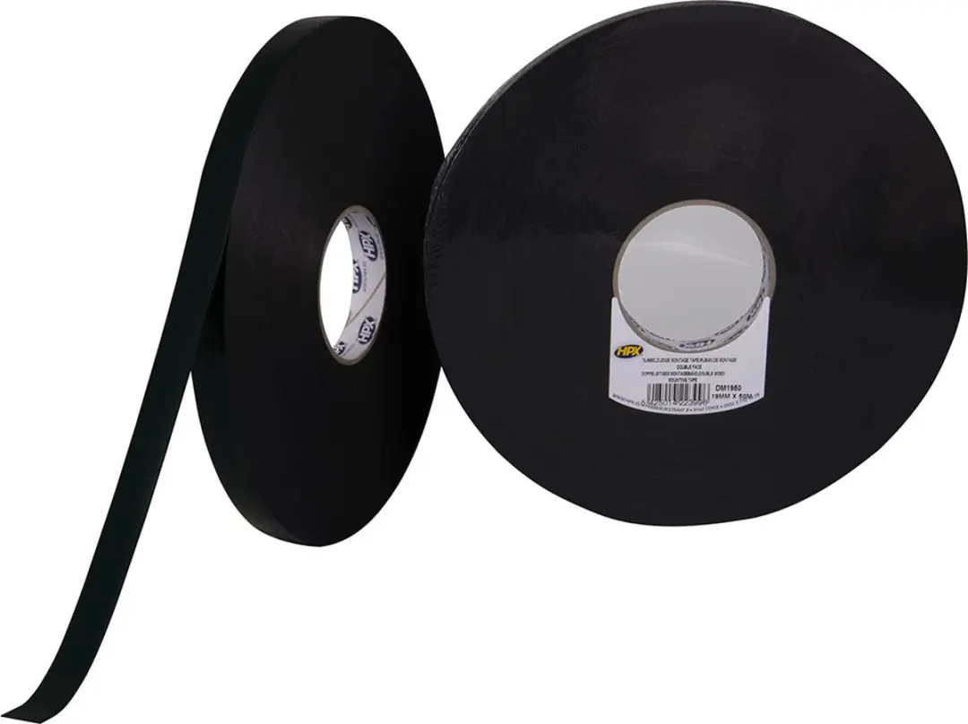 HPX Dubbelzijdige Bevestigingstape 19mm x 50m - Zwart