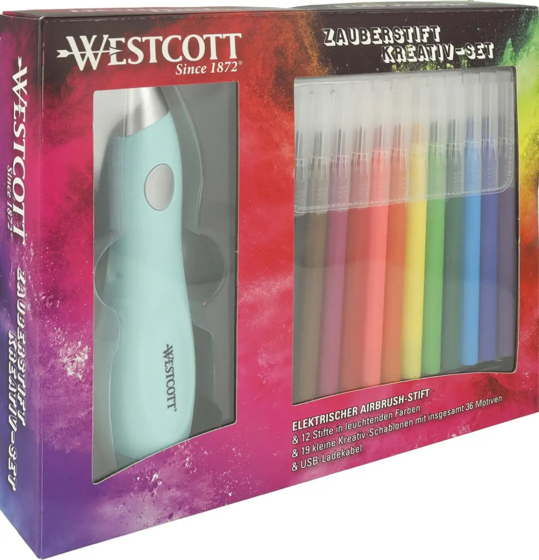 Westcott AC-E16800 Elektrische Airbrushset