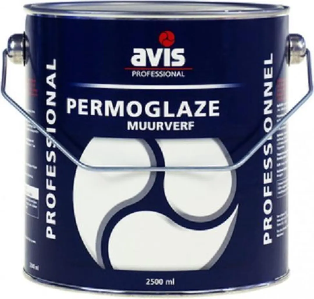 Avis Permoglaze Muurverf 2,5L - Wit