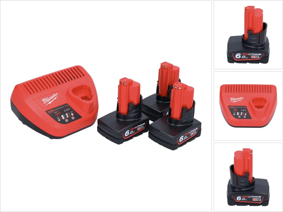 Milwaukee M12 NRG-603 Starterset