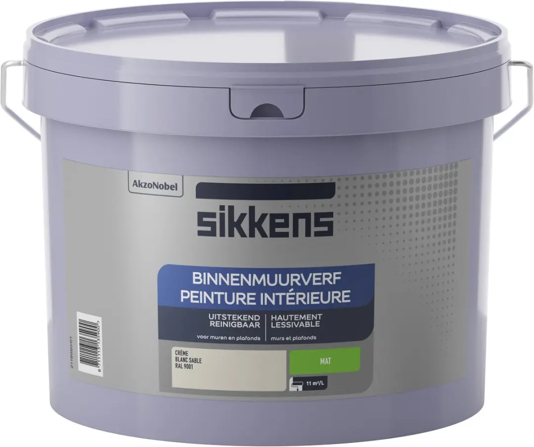 Sikkens Binnenmuurverf Mat Crème 5L