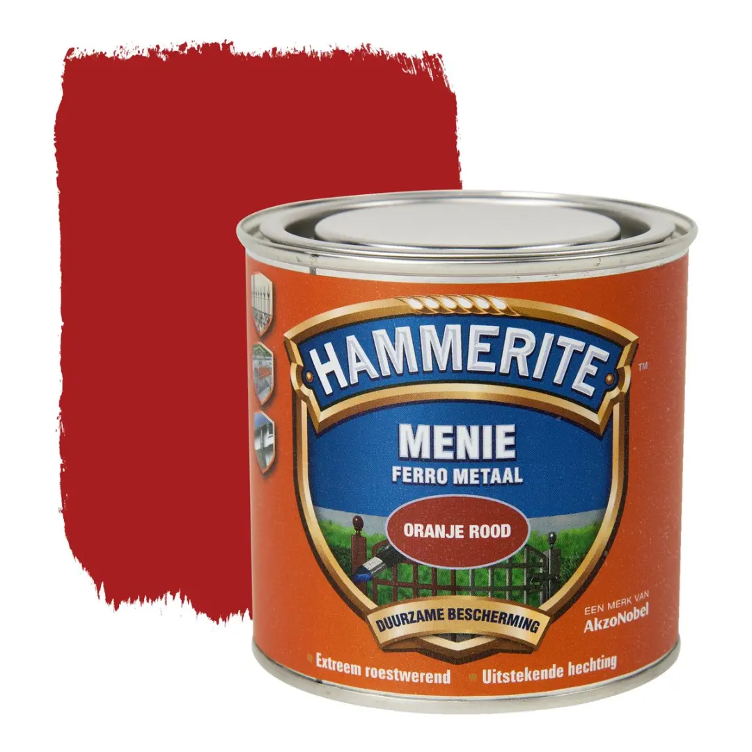 Hammerite Menie Oranje Rood 250ml