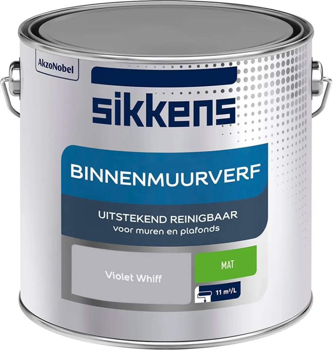 Sikkens Binnenmuurverf Mat Violet Whiff 2,5L