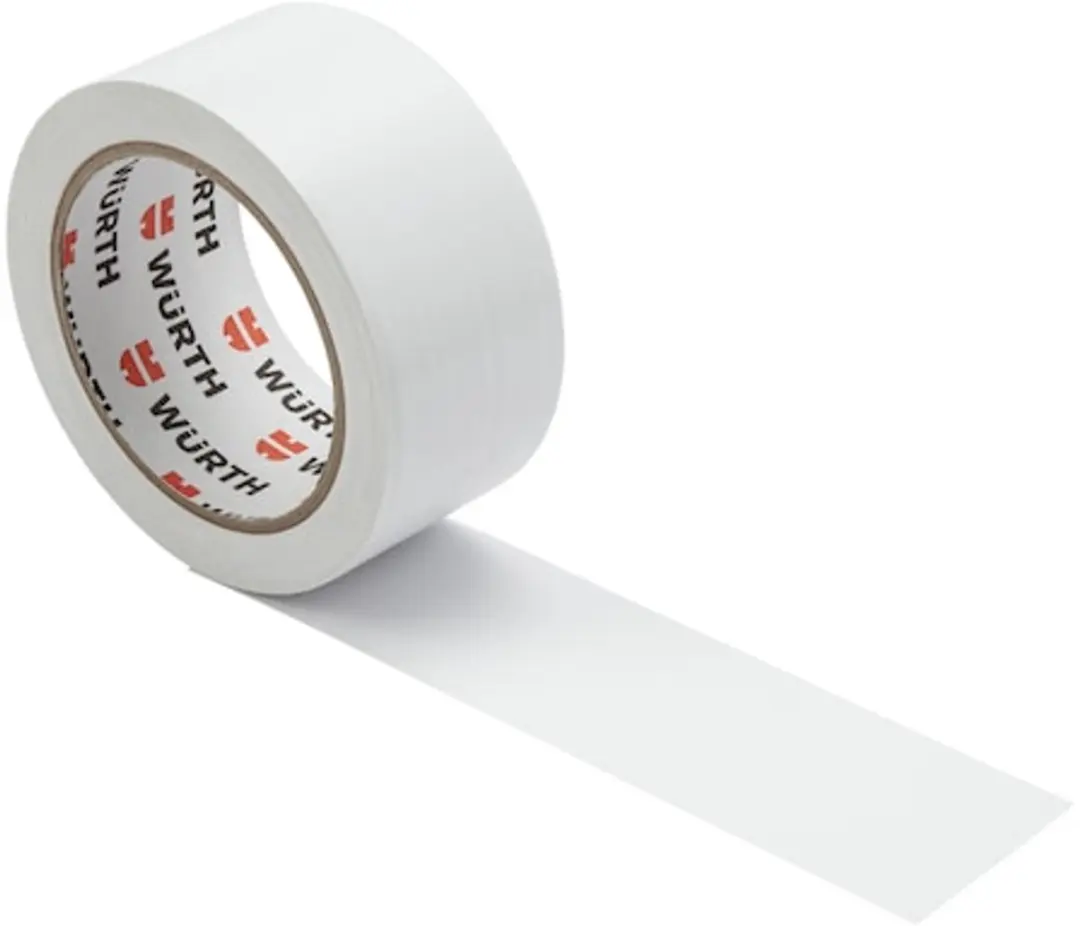 Würth Stukadoorstape PVC Glad - Wit