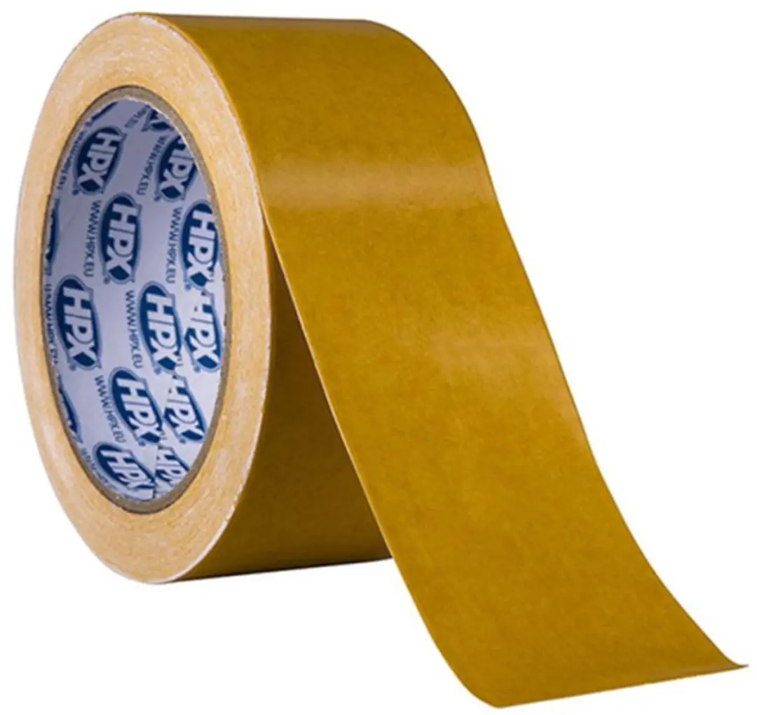 HPX Dubbelzijdige Universele Tape 50mm x 25m - Wit