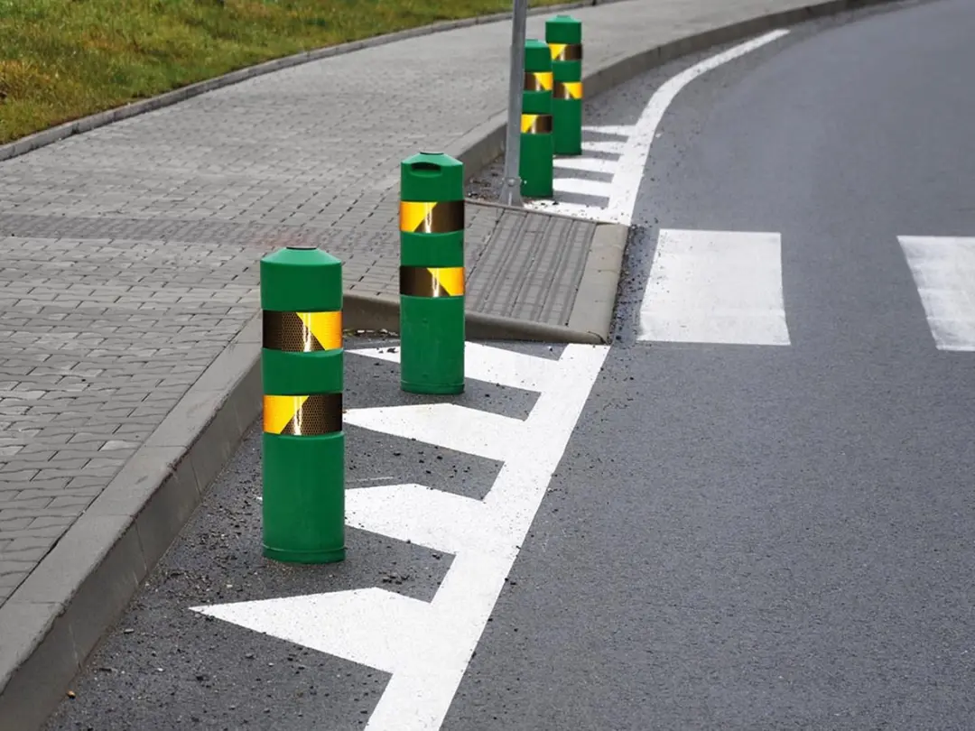 Perel Reflecterende Tape 5x5m - Honingraatpatroon - Zwart/Geel