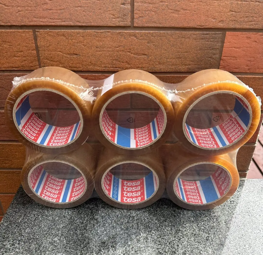 Tesa 4263 Pakkingstape Transparant 48mm x 66m - 6 Rollen