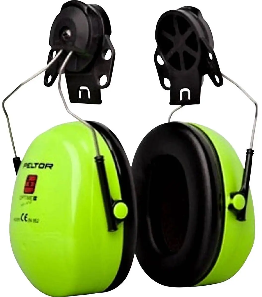3M Peltor H540 Optime III Gehoorkap - P3E - Zwart/Rood