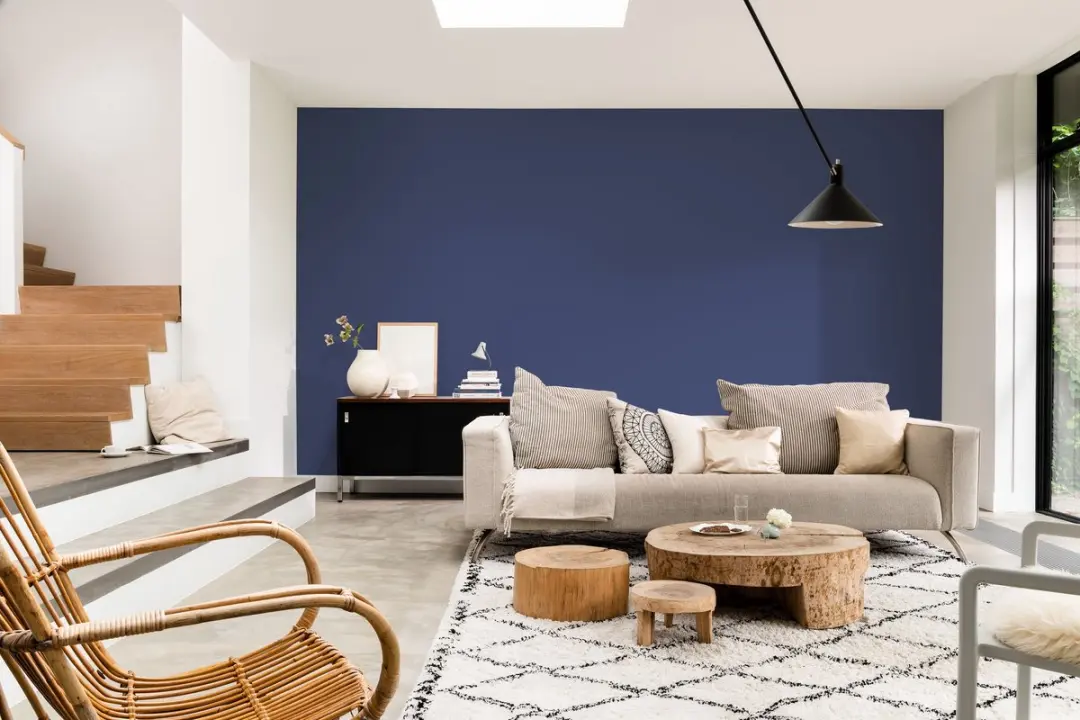 Flexa Strak Op De Muur Binnen Mat Indigo Mengverf 1L