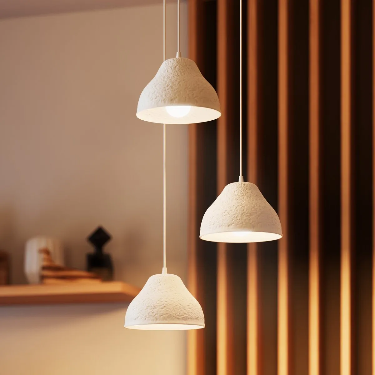 LEDVANCE Decor Camel Bell Hanglamp - 3 Lichtpunten - Wit - E14