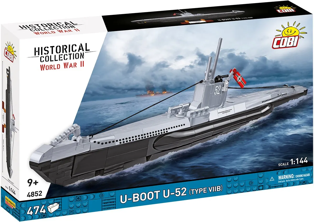 Cobi 4852 U-Boat U52 VIIB