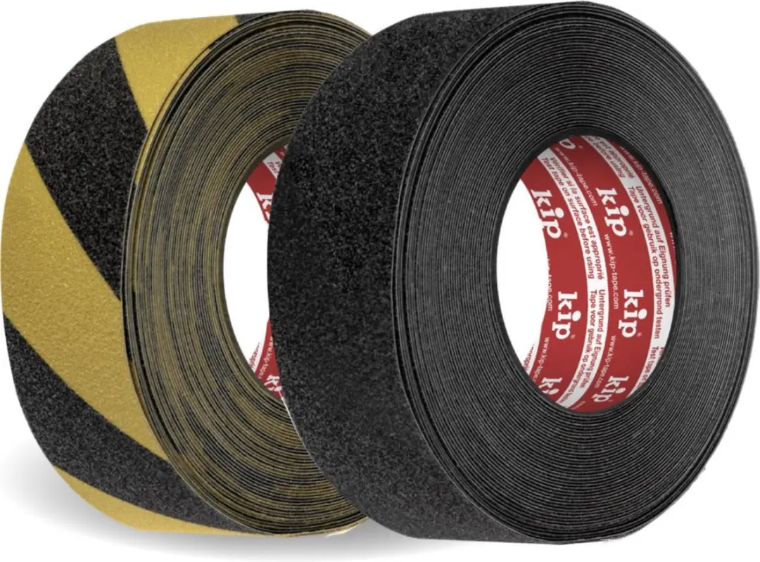 Kip 247 Antisliptape 50mm - Zwart/Geel