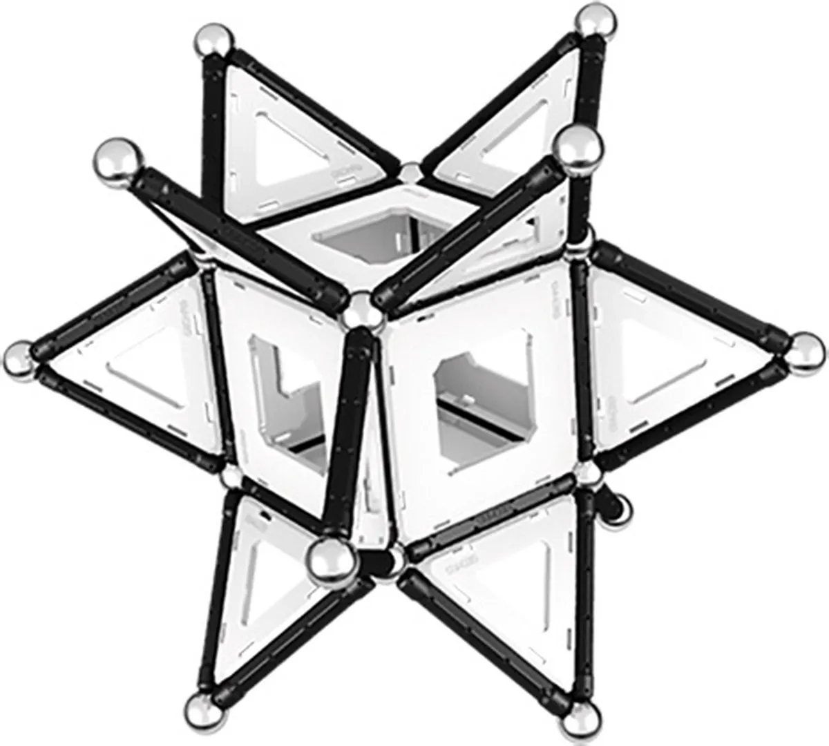 Geomag Pro-L 110-delige Set - 110 Stuks - Blauw/Zilver