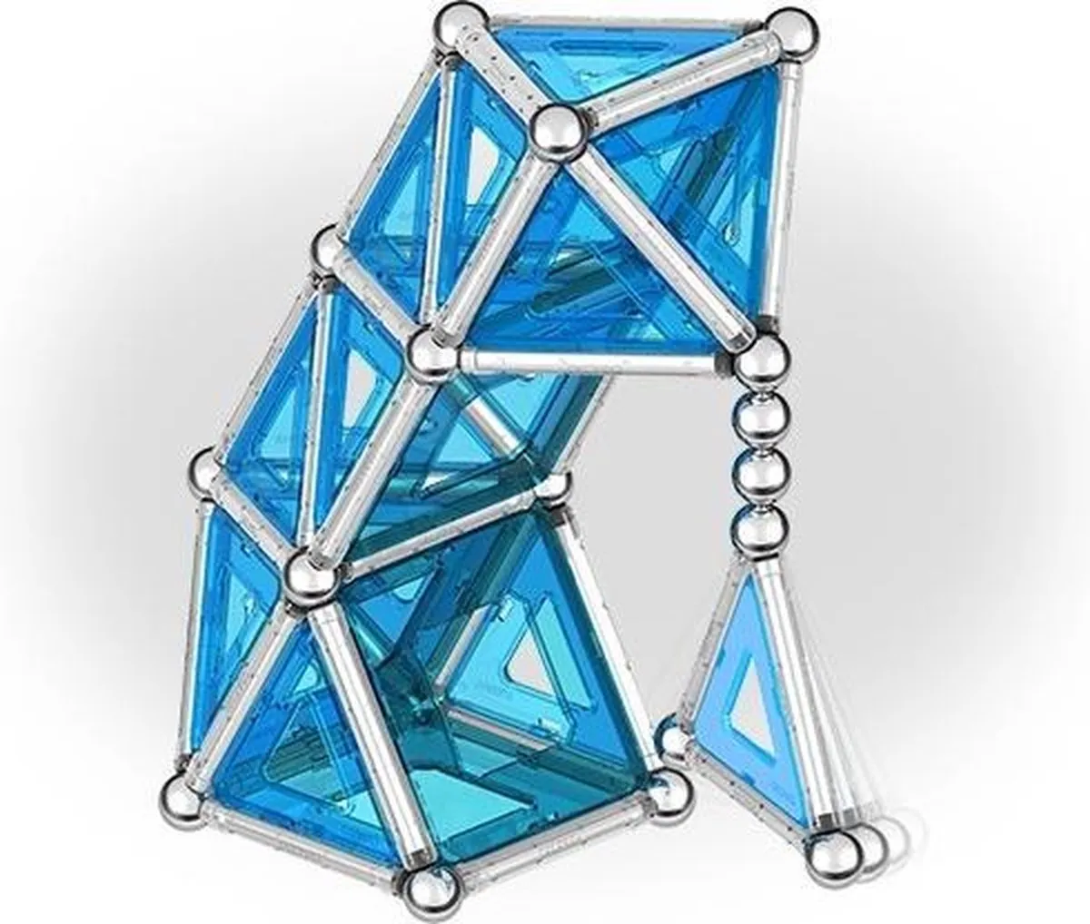 Geomag Pro-L 110-delige Set - 110 Stuks - Blauw/Zilver