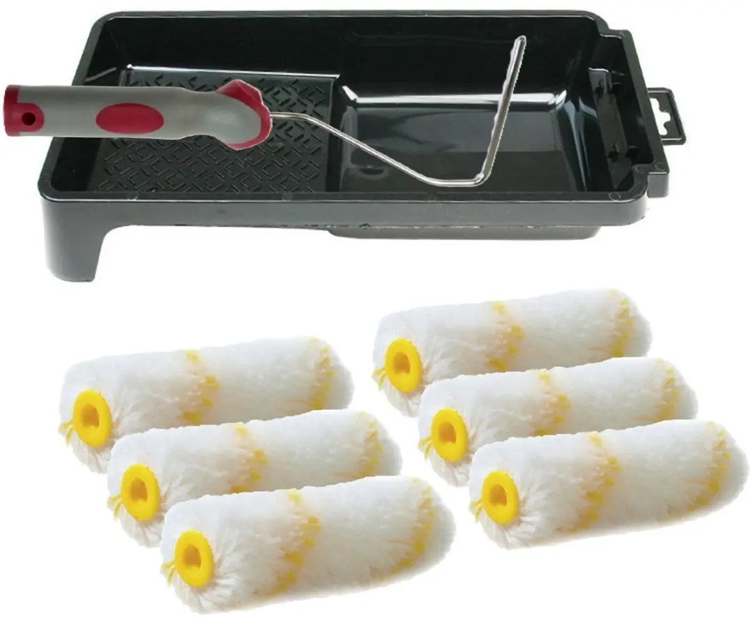 VEBA Pluisvrije Verfrollers Set