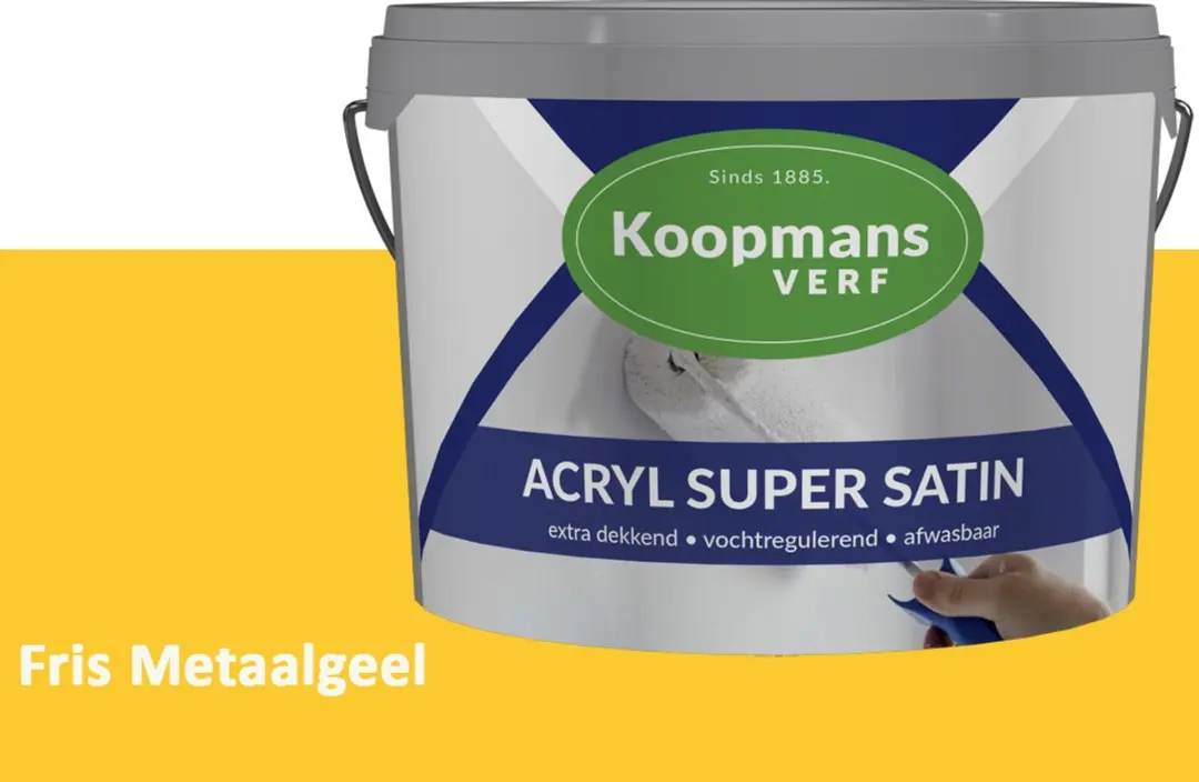 Koopmans Acryl Super Satin Muurverf 1L