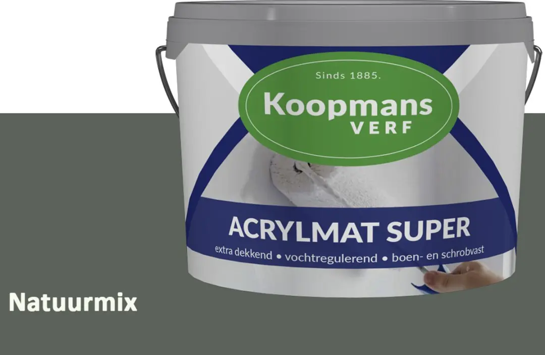Koopmans Acrylmat Super Matte Muurverf 2,5L