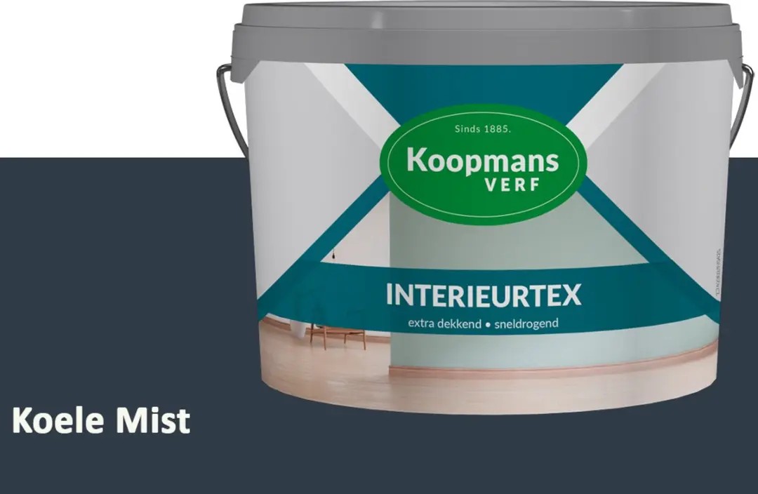 Koopmans Interieurtex Matte Muurverf Koele Mist 7,5L