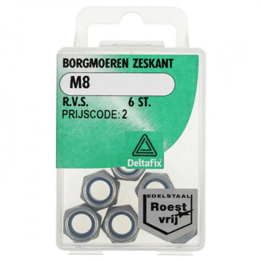 Deltafix Borgmoeren M10 RVS