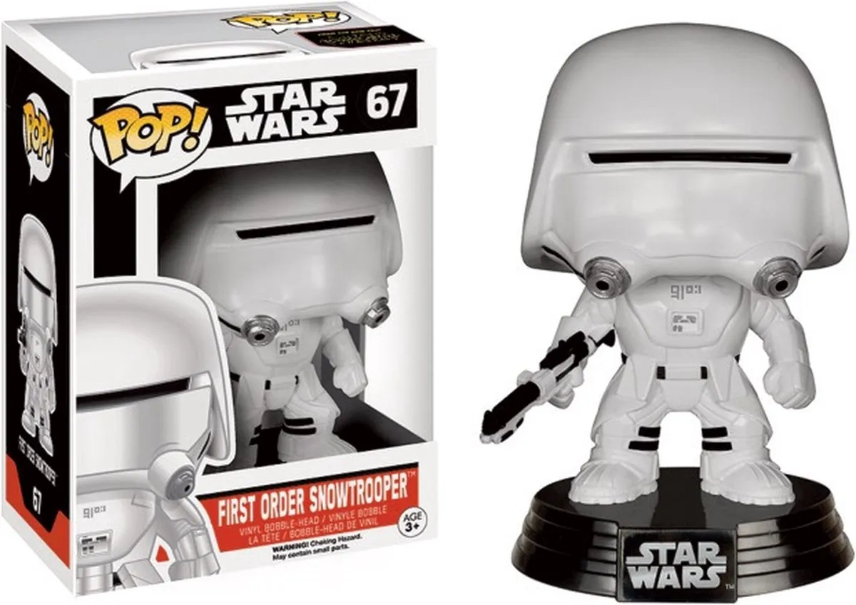 Funko Pop! First Order Stormtrooper Bobble-Head - Wit