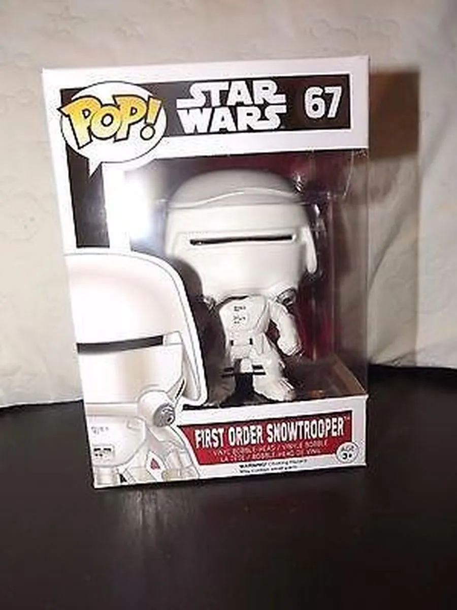Funko Pop! First Order Stormtrooper Bobble-Head - Wit