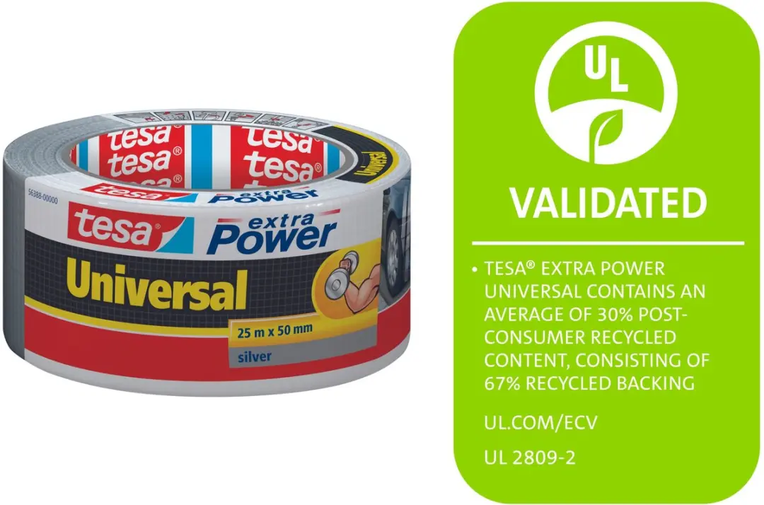 Tesa Textieltape Extra Power Grijs 25m x 50mm