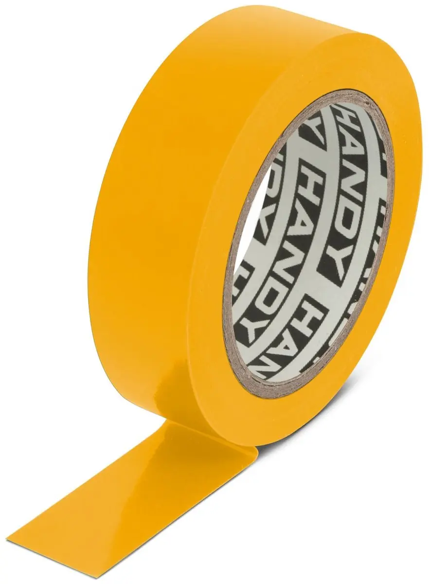 Handy Isolatietape Geel 10x19mm - 10 Rollen