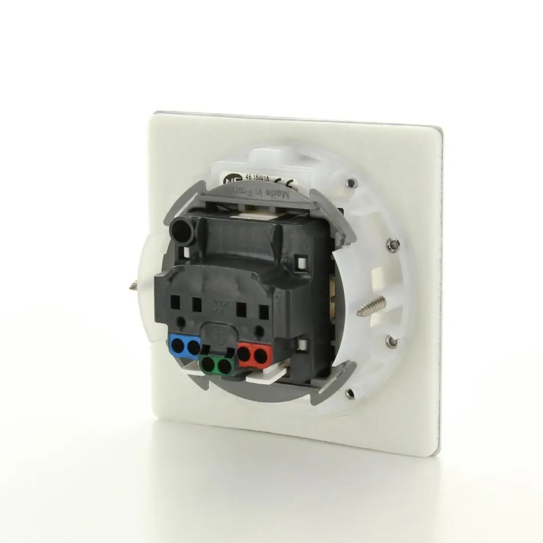 Legrand Vloer/Wand Stopcontact 1V IP44 - RVS