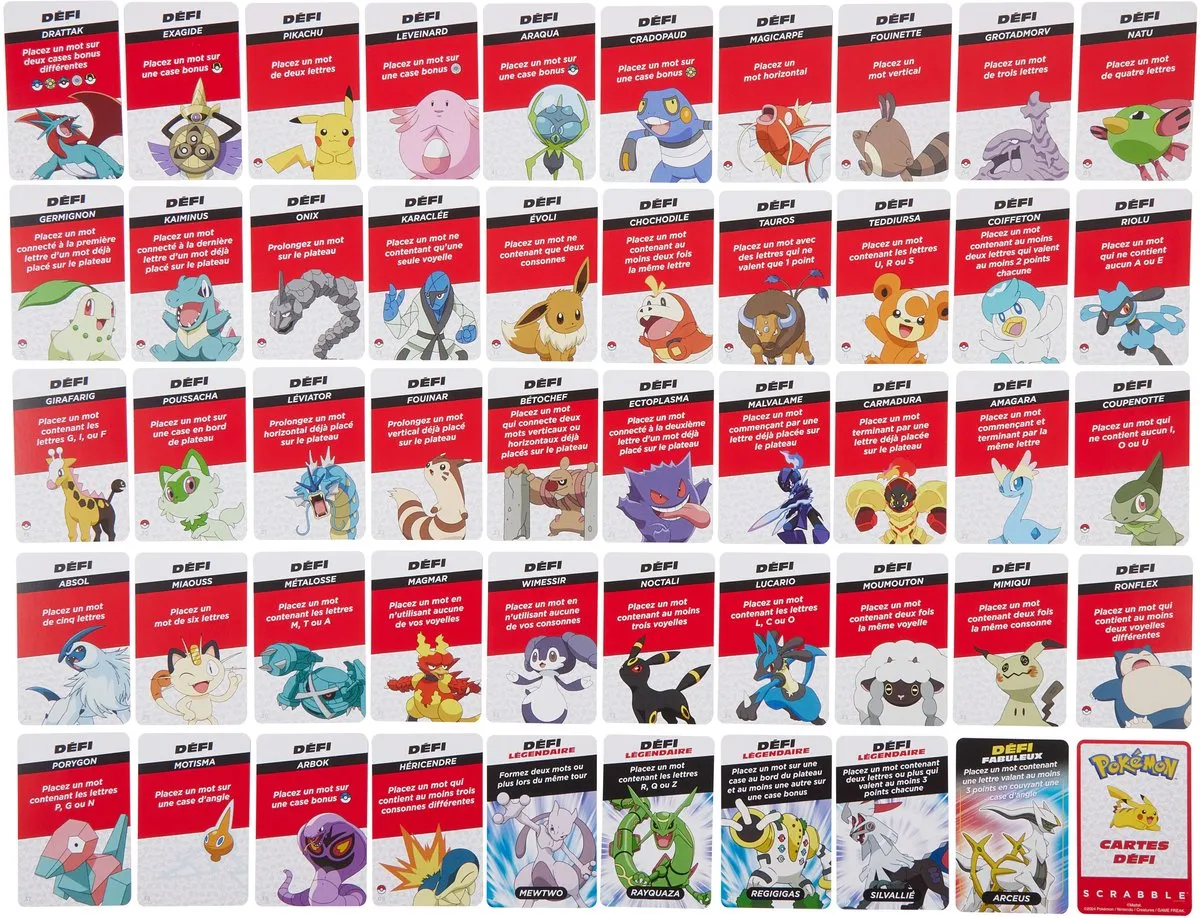 Mattel Games Scrabble Pokémon HXT27 Bordspel - 2-4 Spelers