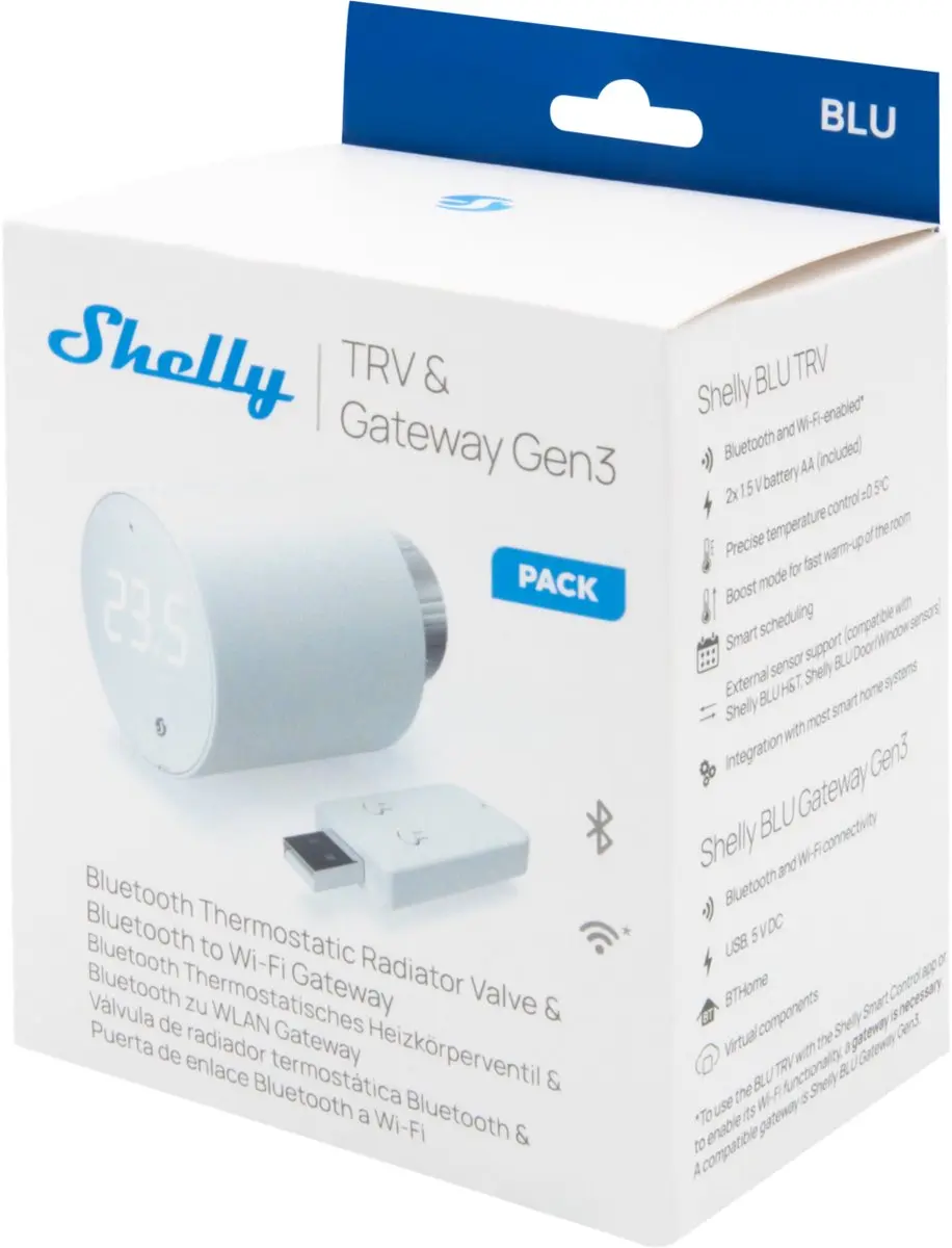 Shelly BLU Serie Smart Sensor Kit - Wit