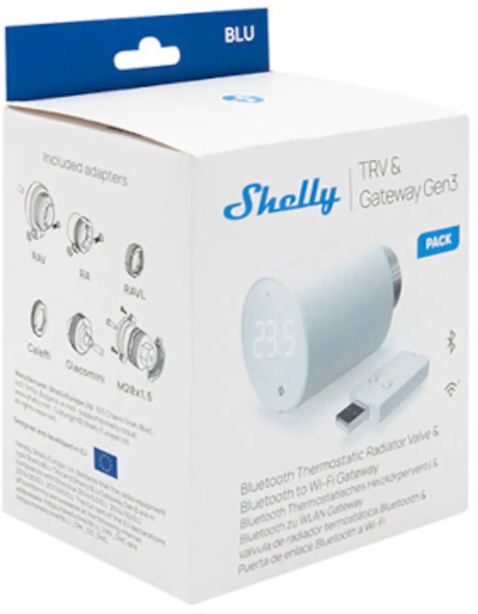 Shelly BLU Serie Smart Sensor Kit - Wit - afbeelding 6 van 6