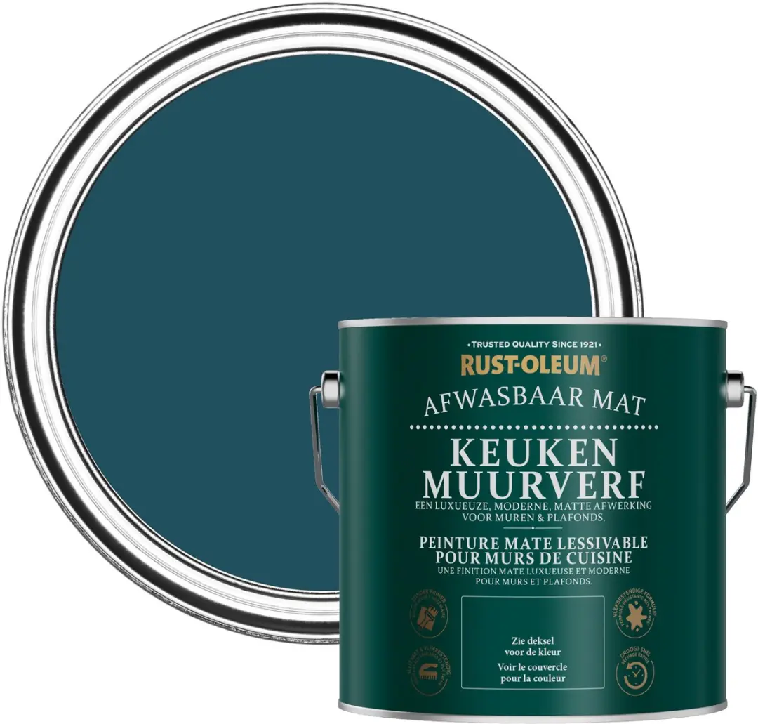 Rust-Oleum Keuken Muur- en Plafondverf 2,5L