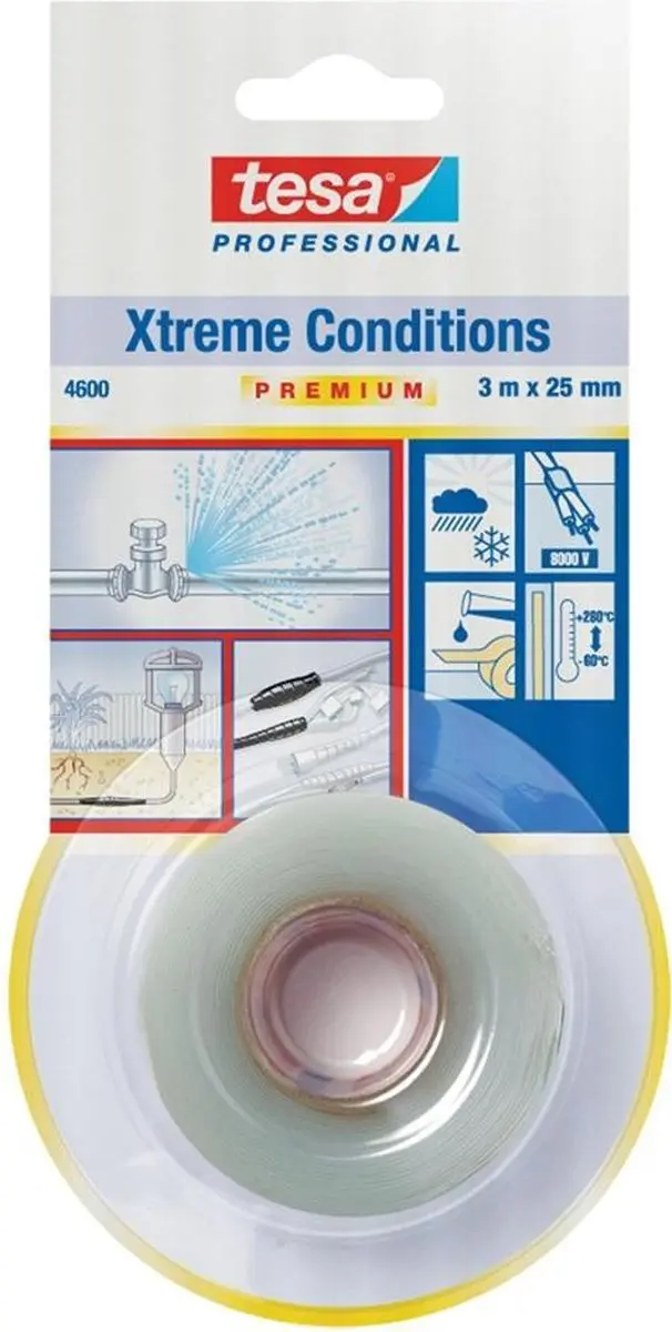 Tesa Premium Xtreme Conditions Afdichtingstape 3m x 25mm