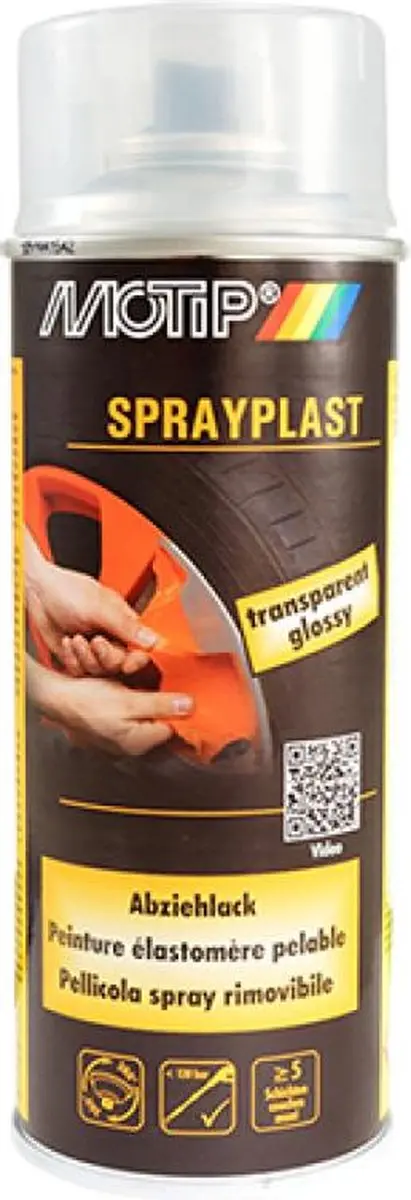 Motip Sprayplast 396571 Elastomere Lak
