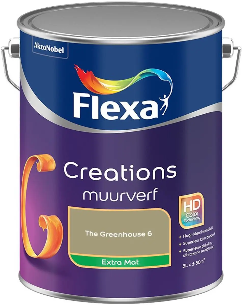 Flexa Creations Muurverf Extra Mat The Greenhouse 6