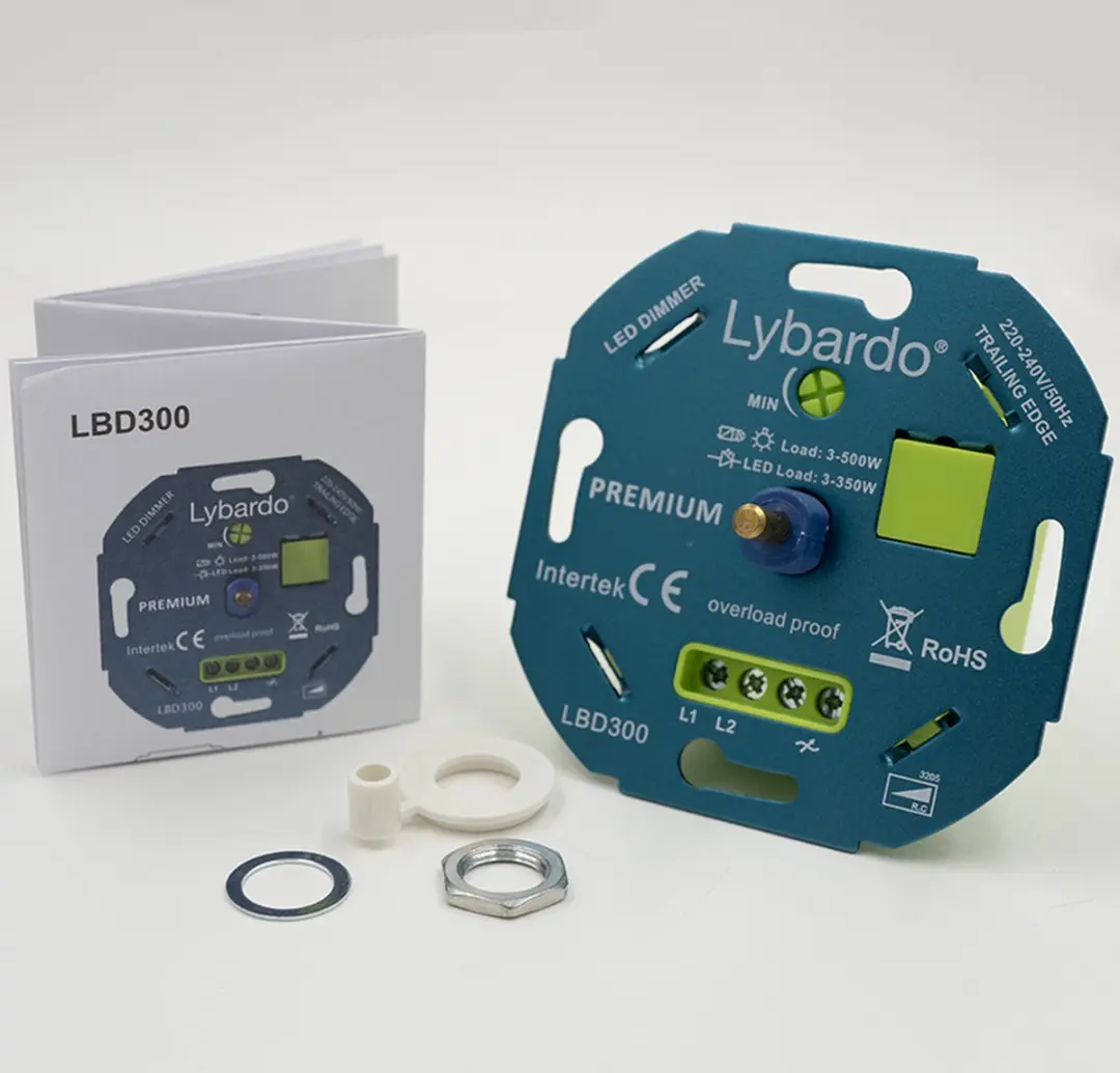 Lybardo Pro LED Dimmer Inbouw 3-350W - Groen