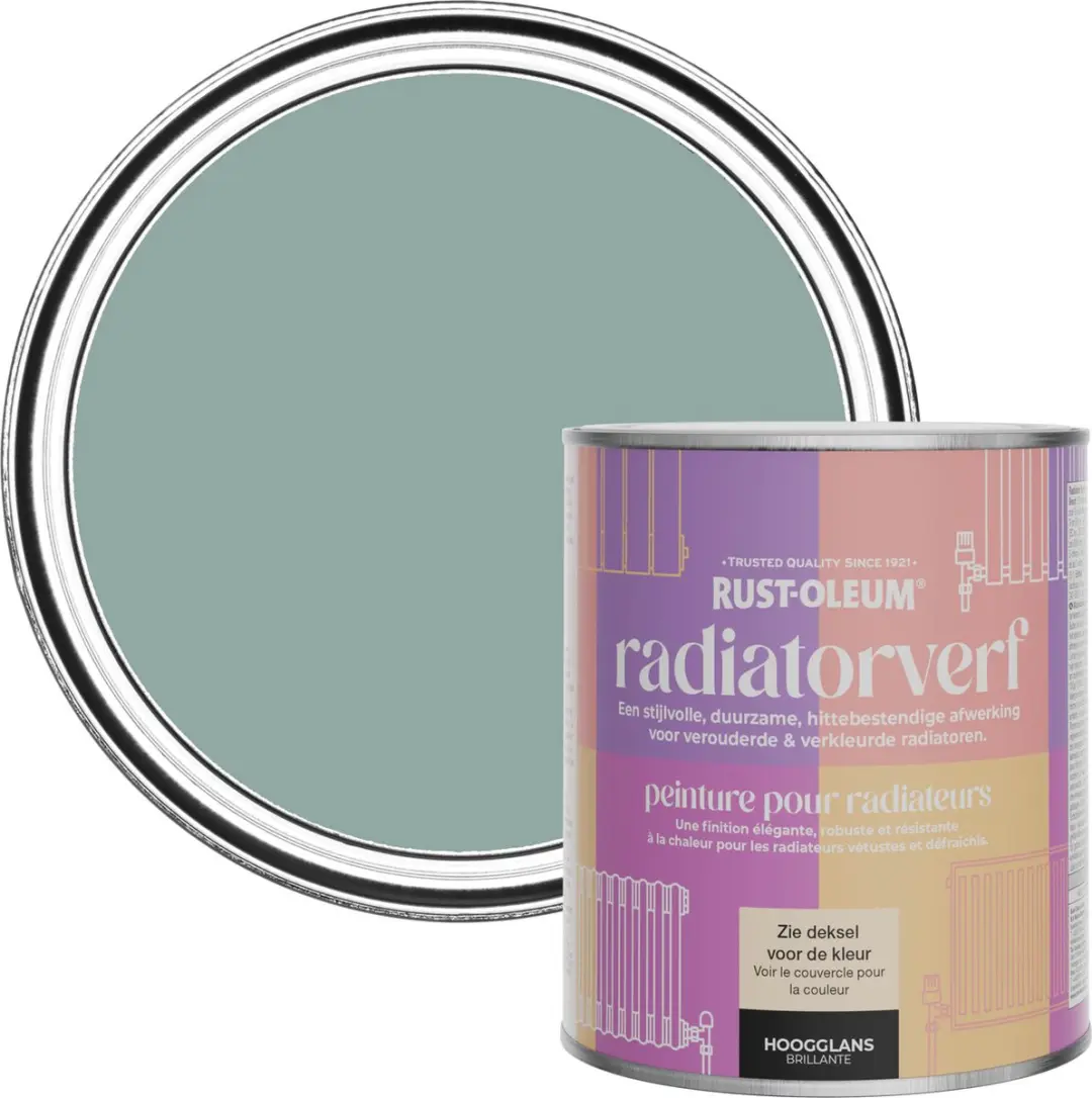 Rust-Oleum Gresham Blauw Radiatorverf 750ml