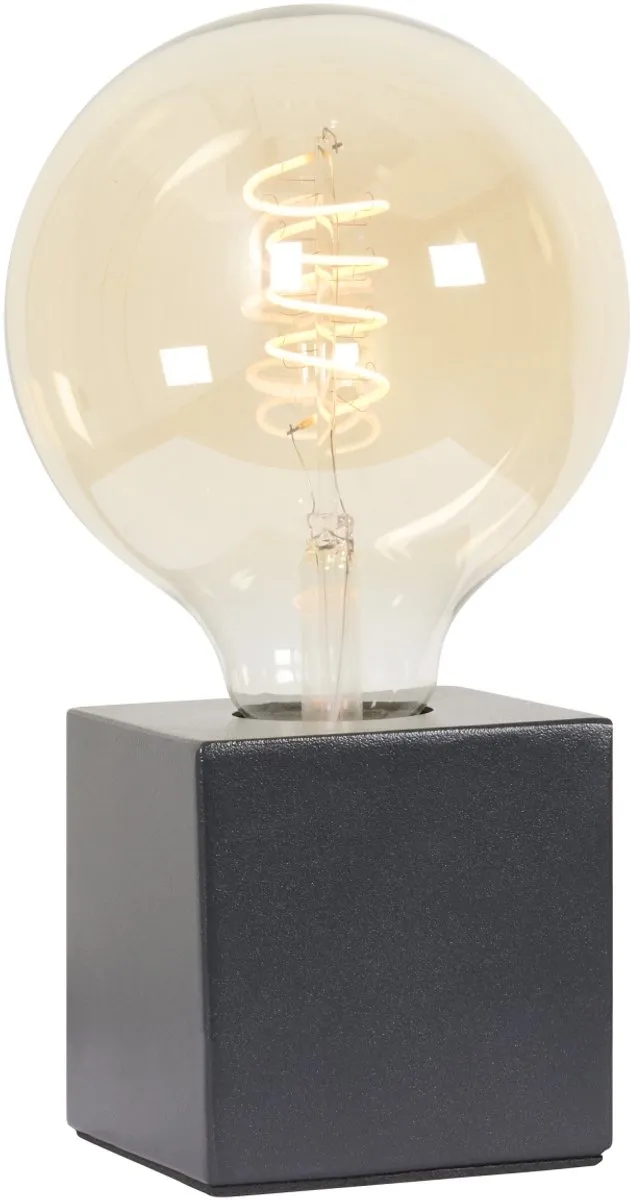 Calex Industrieel Tafellamp E27 - Zwart