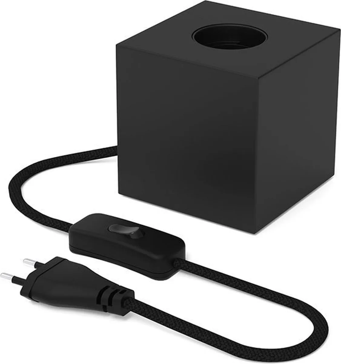 Calex Industrieel Tafellamp E27 - Zwart