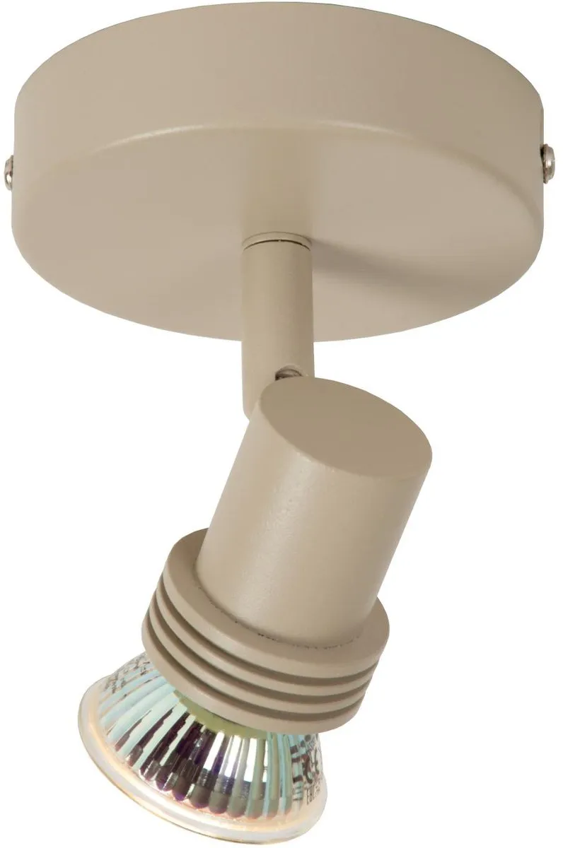 Lucide KIANTI Plafondspot Ø10cm - 1xGU10 Taupe