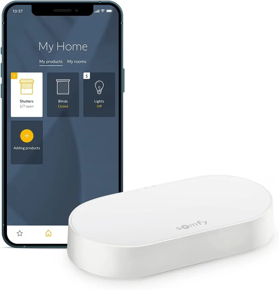 Somfy Connectivity Kit RTS/io-homecontrol - Rolluiken & Garagedeuren Wit