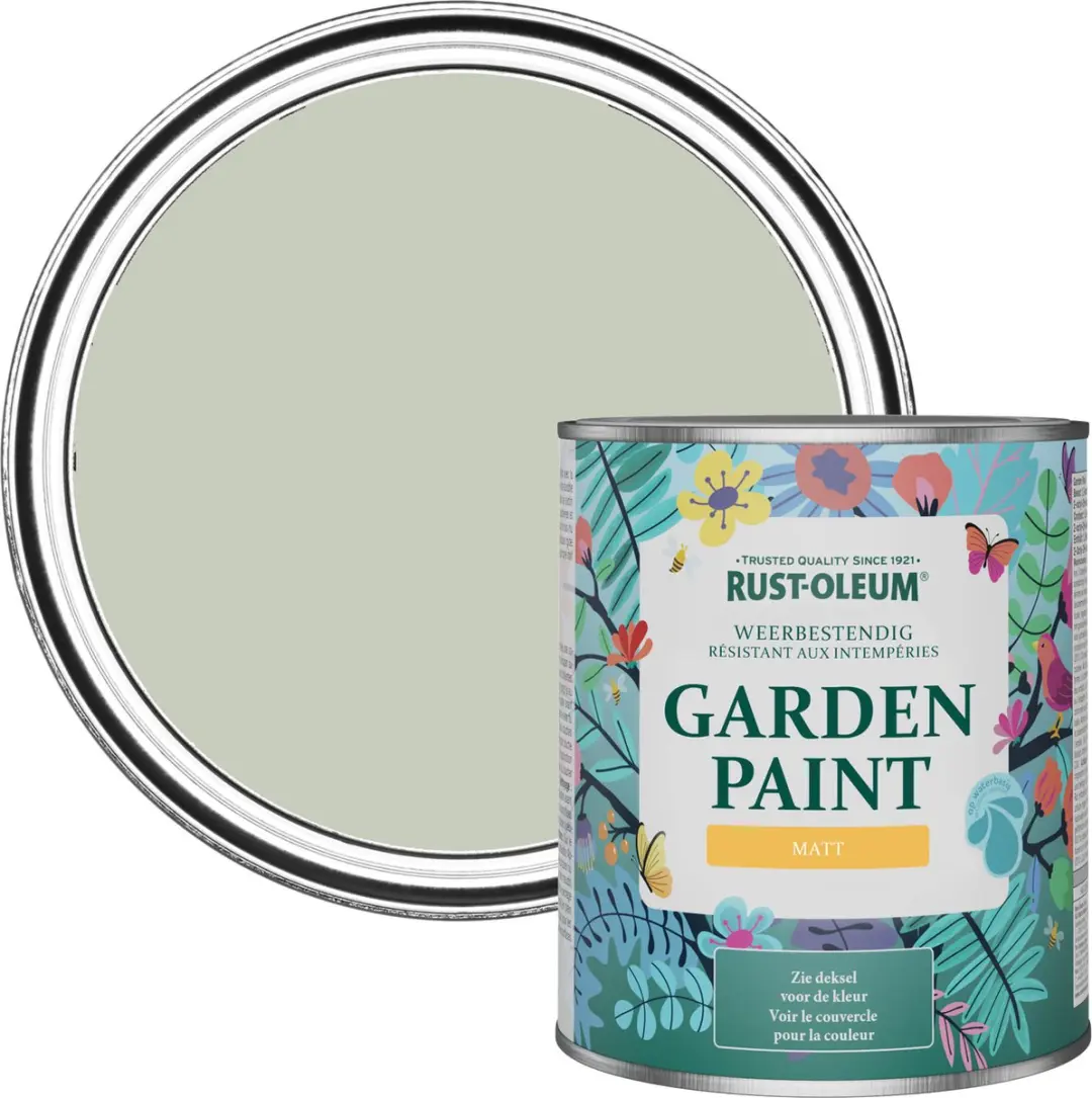 Rust-Oleum Groen Tuinverf Matt Aloe 750ml