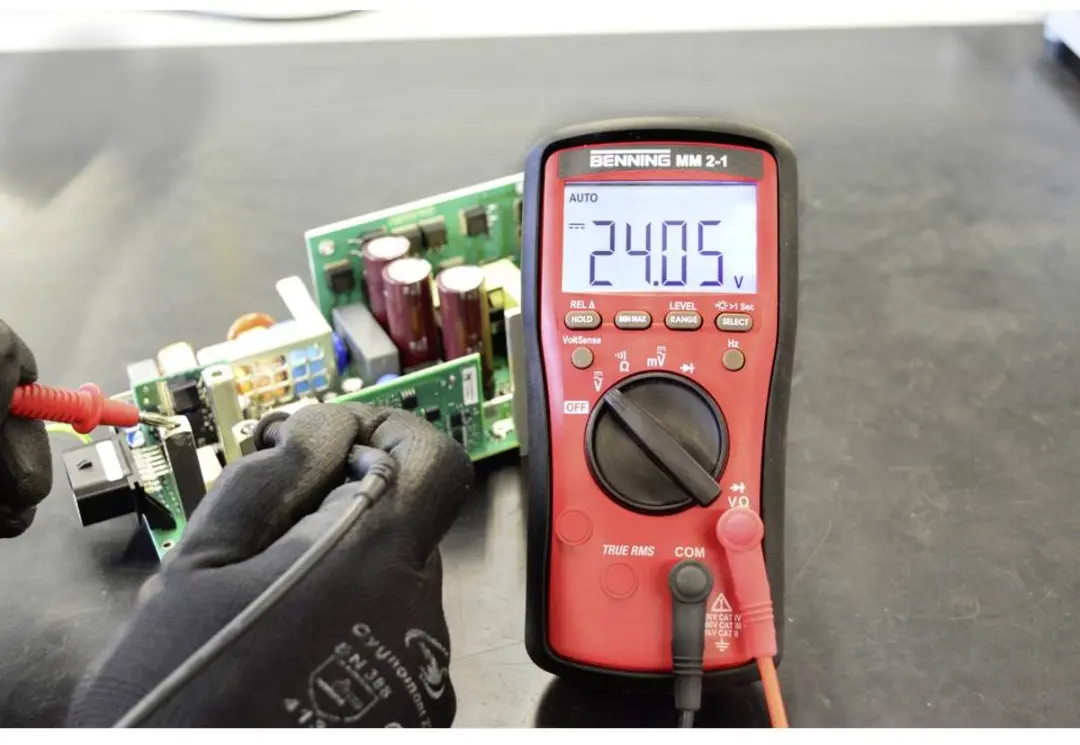 Multimeter MM 2-1 0,01 mV - 600V AC/DC TRUE RMS BENNING