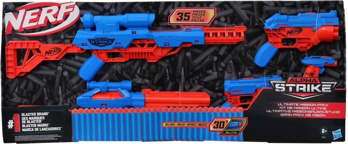 Nerf Alpha Strike E8339 - Blauw