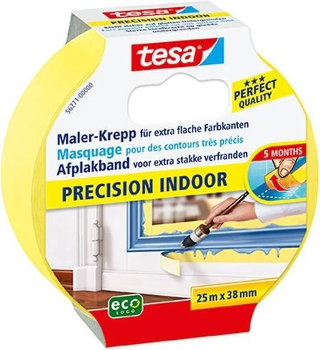 Tesa Precision Afplakband 25m x 38mm